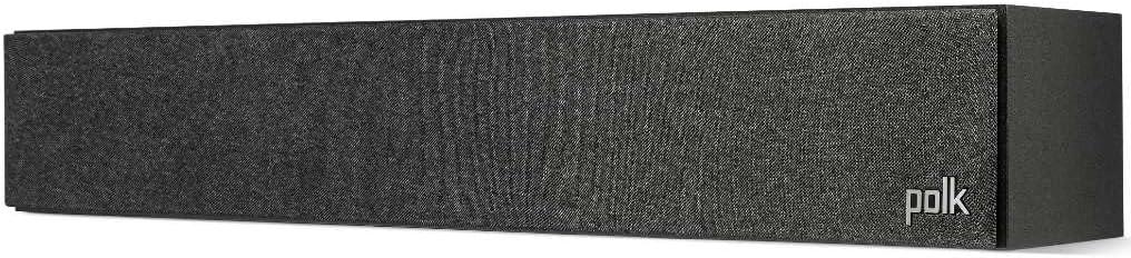 Diffusore Centrale Polk Audio Monitor XT30 – Hi-Res Audio, Compatibile Dolby Atmos E DTS:X, Nero