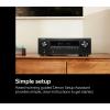 imageDenon AVRS670H 52 Ch Home Theater Receiver 8K UHD HDMI Receiver 75W x 5 Streaming via Builtin HEOS Bluetooth ampamp WiFi Dolby TrueHD Dolby Pro Logic II DTS HD Surround Sound System for TVAVRS770H