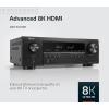 imageDenon AVRS670H 52 Ch Home Theater Receiver 8K UHD HDMI Receiver 75W x 5 Streaming via Builtin HEOS Bluetooth ampamp WiFi Dolby TrueHD Dolby Pro Logic II DTS HD Surround Sound System for TVAVRS570BT