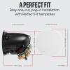 imagePolk Audio 90RT 3Way inCeiling Speaker  The Vanishing Series  Perfect for Mains Rear or Side Surrounds  Paintable WaferThin Sheer Grille  Dual BandPass Bass Ports for Low FrequenciesSpeaker