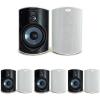 imagePolk Audio Atrium 8 SDI Flagship Outdoor Speaker Black  Use as Single Unit or Stereo Pair Powerful Bass ampamp Broad Sound Coverage Withstands Extreme Weather ampamp TemperatureWhite