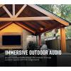 imagePolk Audio Atrium 8 SDI Flagship Outdoor Speaker Black  Use as Single Unit or Stereo Pair Powerful Bass ampamp Broad Sound Coverage Withstands Extreme Weather ampamp TemperatureWhite