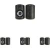 imagePolk Audio Atrium 8 SDI Flagship Outdoor Speaker Black  Use as Single Unit or Stereo Pair Powerful Bass ampamp Broad Sound Coverage Withstands Extreme Weather ampamp TemperatureBlack