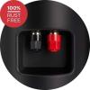 imagePolk Audio Atrium 8 SDI Flagship Outdoor Speaker Black  Use as Single Unit or Stereo Pair Powerful Bass ampamp Broad Sound Coverage Withstands Extreme Weather ampamp TemperatureBlack