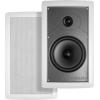 imagePolk Audio IW65 inWall Speaker Moisture Resistant Design for Damp and Humid IndoorOutdoor Placement  Bath Kitchen Covered Porches White Paintable Grille
