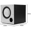 imagePolk Audio PSW10 10quot Powered Subwoofer Home Audio  Power Port Tech Up to 100 Watts Big Bass in Compact Design Easy Setup with Home Theater TimbreMatched with Monitor ampamp TSeries Polk SpeakersSubwoofer
