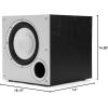 imagePolk Audio PSW10 10quot Powered Subwoofer Home Audio  Power Port Tech Up to 100 Watts Big Bass in Compact Design Easy Setup with Home Theater TimbreMatched with Monitor ampamp TSeries Polk SpeakersSubwoofer