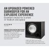 imagePolk Audio PSW108 10quot Powered Subwoofer  100W Peak Power  Explosive Performance for Movies ampamp Music  BlackSubwoofer