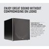imagePolk Audio PSW505 12quot Powered Subwoofer  Deep Bass Impact ampamp DistortionFree Sound Up to 460 Watts Easy Integration with Home Theater Systems BlackPSW505