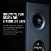 imagePolk Audio Reserve R200 Large Bookshelf Speaker for Dynamic Detailed Home Theater Audio 1quot Pinnacle Ring Tweeter ampamp 65quot Turbine Cone Woofer Dolby Atmos ampamp IMAX Enhanced Wall Mountable BlackWhite