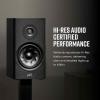 imagePolk Audio Reserve R200 Large Bookshelf Speaker for Dynamic Detailed Home Theater Audio 1quot Pinnacle Ring Tweeter ampamp 65quot Turbine Cone Woofer Dolby Atmos ampamp IMAX Enhanced Wall Mountable BlackBlack