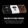 imagePolk Audio Reserve R900 Height Module Speaker for 3D Multidimensional Sound 1quot Pinnacle Ring Tweeter ampamp 4quot Turbine Cone Woofer HiRes Certified Dolby Atmos ampamp IMAX Enhanced Wall Mountable BlackWalnut