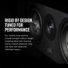 imagePolk Audio Reserve Series R300 Compact Center Channel Loudspeaker for Dynamic Detailed Audio 1quot Pinnacle Ring Tweeter ampamp Dual 525quot Turbine Cone Woofers HiRes Certified Wall Mountable Walnut BrownBrown