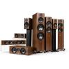 imagePolk Audio Reserve Series R500 Tower Speaker 1quot Pinnacle Ring Tweeter ampamp Dual 525quot Turbine Cone Woofers HiRes Certified Dolby Atmos ampamp IMAX Enhanced for Dynamic Home Theater Audio Walnut BrownBrown