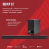imagePolk Audio Signa S3 Sound Bar for TV ampamp Wireless Subwoofer with Builtin Chromecast ampamp Google Assistant LowProfile Design Works with 8K 4K ampamp HD TVs Bluetooth and Wireless StreamingS2 Soundbar  Subwoofer
