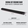 imagePolk Audio Signa S3 Sound Bar for TV ampamp Wireless Subwoofer with Builtin Chromecast ampamp Google Assistant LowProfile Design Works with 8K 4K ampamp HD TVs Bluetooth and Wireless StreamingS2 Soundbar  Subwoofer