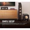 imagePolk Audio Signature Elite ES10 Subwoofer Black 10quot LongThrow Woofer with MineralFilled Polymer Cone 200W Class D Amplifier Front Firing Home Subwoofer TimeSmart Phase ControlBlack