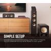 imagePolk Audio Signature Elite ES10 Subwoofer Black 10quot LongThrow Woofer with MineralFilled Polymer Cone 200W Class D Amplifier Front Firing Home Subwoofer TimeSmart Phase ControlBlack