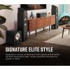 imagePolk Audio Signature Elite ES10 Subwoofer Black 10quot LongThrow Woofer with MineralFilled Polymer Cone 200W Class D Amplifier Front Firing Home Subwoofer TimeSmart Phase ControlBlack
