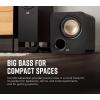 imagePolk Audio Signature Elite ES10 Subwoofer Black 10quot LongThrow Woofer with MineralFilled Polymer Cone 200W Class D Amplifier Front Firing Home Subwoofer TimeSmart Phase ControlBlack