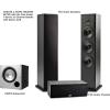 imagePolk Audio T15 Home Theater and Stereo Bookshelf Speakers  Deep Bass Response Dolby and DTS Surround WallMountable Pair Black31 Channel Home Theater w Subwoofer