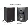 imagePolk Audio T15 Home Theater and Stereo Bookshelf Speakers  Deep Bass Response Dolby and DTS Surround WallMountable Pair Black5 Channel Home Theater Bundle