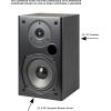 imagePolk Audio T15 Home Theater and Stereo Bookshelf Speakers  Deep Bass Response Dolby and DTS Surround WallMountable Pair Black5 Channel Home Theater Bundle
