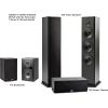 imagePolk Audio T15 Home Theater and Stereo Bookshelf Speakers  Deep Bass Response Dolby and DTS Surround WallMountable Pair Black5 Channel Home Theater Bundle