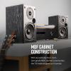 imagePolk Audio T15 Home Theater and Stereo Bookshelf Speakers  Deep Bass Response Dolby and DTS Surround WallMountable Pair BlackBookshelf Speaker