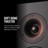 imagePolk Audio T15 Home Theater and Stereo Bookshelf Speakers  Deep Bass Response Dolby and DTS Surround WallMountable Pair BlackTower Speaker