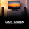 imagePolk Audio T15 Home Theater and Stereo Bookshelf Speakers  Deep Bass Response Dolby and DTS Surround WallMountable Pair BlackTower Speaker