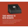 imagePolk Monitor XT30 Compact Center Channel Speaker  HiRes Audio Certified Dolby Atmos ampamp DTSX Compatible 1quot Terylene Tweeter ampamp Dual 525quot Dynamically Balanced Woofer Midnight BlackTower Speaker XT60