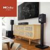 imagePolk Monitor XT30 Compact Center Channel Speaker  HiRes Audio Certified Dolby Atmos ampamp DTSX Compatible 1quot Terylene Tweeter ampamp Dual 525quot Dynamically Balanced Woofer Midnight BlackSurround Speakers w 65 Woofer  Pair XT20