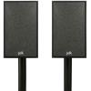 imagePolk Monitor XT30 Compact Center Channel Speaker  HiRes Audio Certified Dolby Atmos ampamp DTSX Compatible 1quot Terylene Tweeter ampamp Dual 525quot Dynamically Balanced Woofer Midnight BlackSurround Speakers w 525 Woofer  Pair XT15