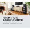 imagePolk Monitor XT30 Compact Center Channel Speaker  HiRes Audio Certified Dolby Atmos ampamp DTSX Compatible 1quot Terylene Tweeter ampamp Dual 525quot Dynamically Balanced Woofer Midnight BlackCompact Center Channel Speaker XT30