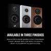 imagePolk Reserve R100 Small Bookshelf Speaker for Dynamic Detailed Home Theater Audio 1quot Pinnacle Ring Tweeter ampamp 525quot Turbine Cone Woofer HiRes Dolby Atmos ampamp IMAX Enhanced Wall Mountable BlackWalnut