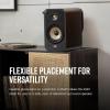 imagePolk Signature Elite ES10 Surround Loudspeaker  HiRes Audio Certified Dolby Atmos ampamp DTSX Compatible 1quot Tweeter ampamp 4quot Woofer Power Port Technology for Effortless Bass Pair Elegant WhiteWashedWhite