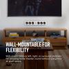 imagePolk Signature Elite ES35 Slim Center Channel Speaker  HiRes Audio Certified Dolby Atmos ampamp DTSX Compatible 1quot Tweeter ampamp 6 3quot Woofers Dual Power Port for Effortless Bass Stunning BlackWalnut