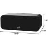 imagePolk Signature Elite ES35 Slim Center Channel Speaker  HiRes Audio Certified Dolby Atmos ampamp DTSX Compatible 1quot Tweeter ampamp 6 3quot Woofers Dual Power Port for Effortless Bass Stunning BlackBlack