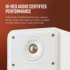 imagePolk Signature Elite ES50 Tower Speaker  HiRes Audio Certified Dolby Atmos ampamp DTSX Compatible 1quot Tweeter ampamp 2 525quot Woofers Power Port Technology for Effortless Bass Contemporary WalnutWalnut