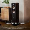 imagePolk Signature Elite ES50 Tower Speaker  HiRes Audio Certified Dolby Atmos ampamp DTSX Compatible 1quot Tweeter ampamp 2 525quot Woofers Power Port Technology for Effortless Bass Contemporary WalnutWalnut