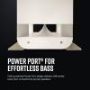 imagePolk Signature Elite ES50 Tower Speaker  HiRes Audio Certified Dolby Atmos ampamp DTSX Compatible 1quot Tweeter ampamp 2 525quot Woofers Power Port Technology for Effortless Bass Contemporary WalnutWhite