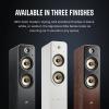 imagePolk Signature Elite ES50 Tower Speaker  HiRes Audio Certified Dolby Atmos ampamp DTSX Compatible 1quot Tweeter ampamp 2 525quot Woofers Power Port Technology for Effortless Bass Contemporary WalnutWalnut