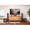 imagePolk Signature Elite ES90 Height Module Speaker Pair for Immersive Overhead Sound Terylene Dome Tweeter MicaFortified Polypropylene Midrange Woofer Dolby Atmos DTSX ampamp IMAX Enhanced BlackWalnut