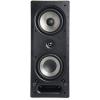 imagePolk Audio 265RT 3Way inWall Speaker  The Vanishing Series  Easily Fits in CeilingWall  HighPerformance Audio  Use in Front Rear or as Surrounds  with Power Port ampamp Paintable Grille  BlackSingle