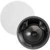 imagePolk Audio 80FXRT inCeiling 2Way Round Surround Speakers  8quot Woofer Dual 34quot Tweeters  100 Watts  Paintable Sheer Grille  White PairSpeaker