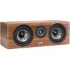 imagePolk Audio Reserve Series R300 Compact Center Channel Loudspeaker for Dynamic Detailed Audio 1quot Pinnacle Ring Tweeter ampamp Dual 525quot Turbine Cone Woofers HiRes Certified Wall Mountable Walnut BrownBrown