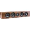 imagePolk Audio Reserve Series R350 Slim Center Channel Loudspeaker Doubles as LeftRight Surround Speaker 1quot Pinnacle Ring Tweeter ampamp Four 4quot Turbine Cone Woofers Dolby Atmos ampamp IMAX Enhanced Walnut BrownBrown