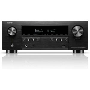 imageDenon AVRS670H 52 Ch Home Theater Receiver 8K UHD HDMI Receiver 75W x 5 Streaming via Builtin HEOS Bluetooth ampamp WiFi Dolby TrueHD Dolby Pro Logic II DTS HD Surround Sound System for TVAVRS970H