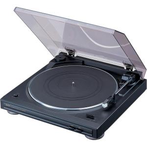 imageDenon DP29F Fully Automatic Record Player Analog Turntable with Builtin RIAA Phono Equalizer Unique Automated Tonearm Design Manual Lifter Mechanism Rigid Diecast Aluminum for Stability